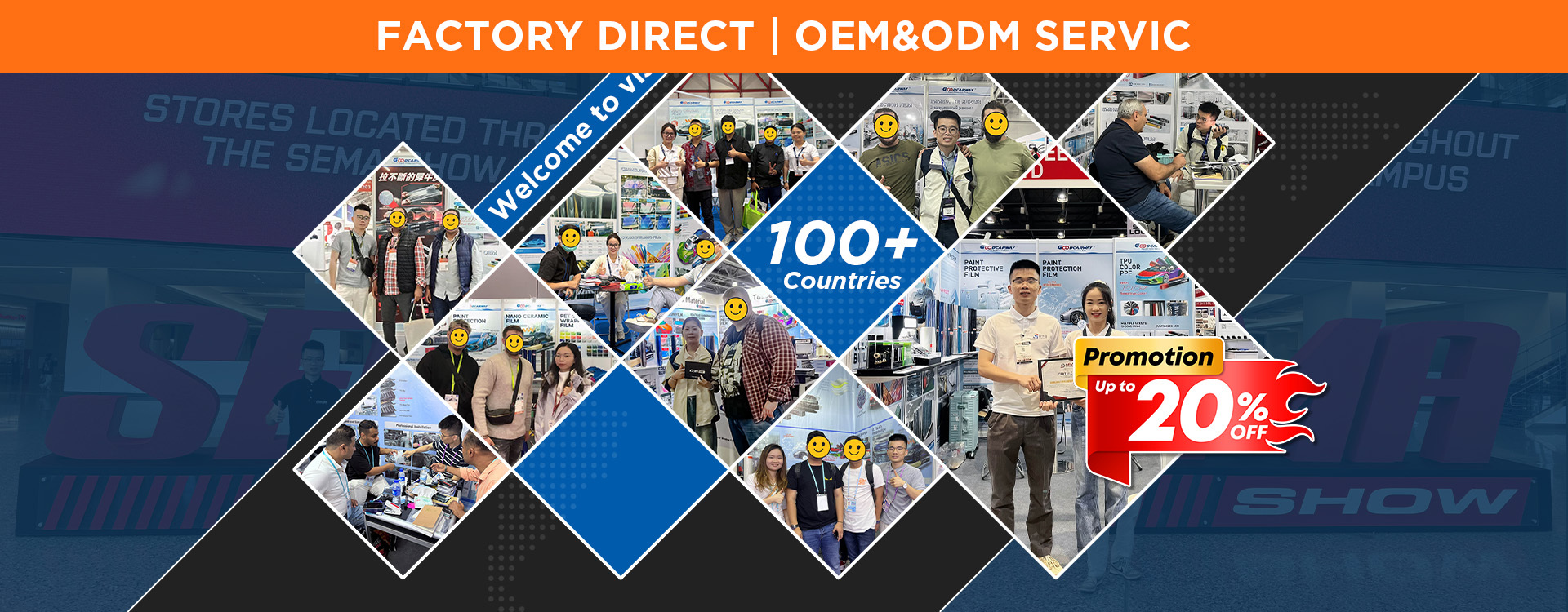 qualidade Filme da proteção da pintura do carro fábrica