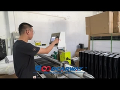 Corte de filme de janela solar