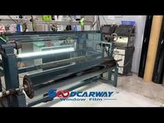 Ensaios funcionais do filme solar para janelas