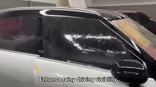 Filme de carro muda de cor com água